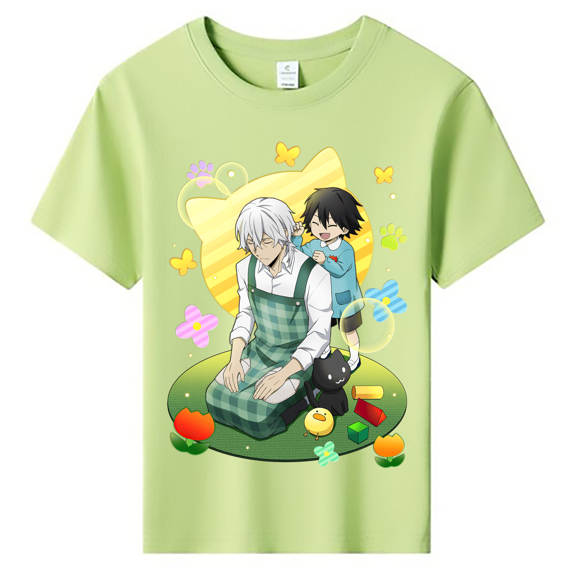 （画像用） 文豪ストレイドッグス Bungo Stray Dogs 綿100％キッズTシャツ（フロントプリント）